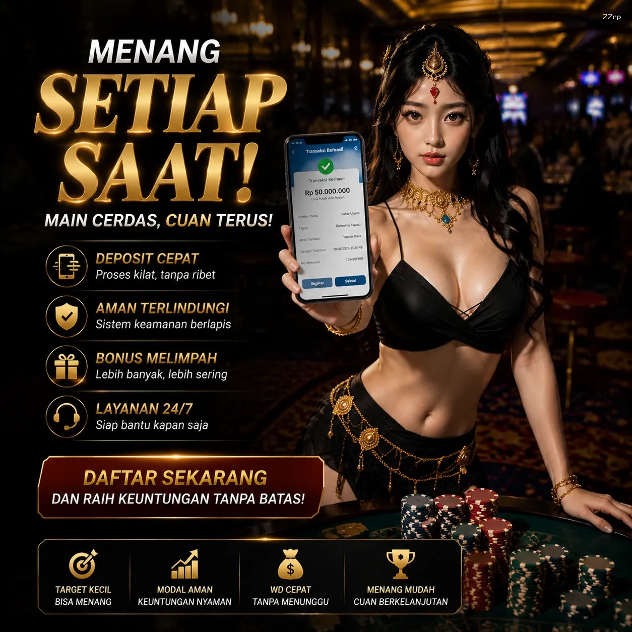 Pemula di 77rp Temukan Game Terbaik untuk Dilihat